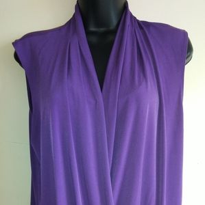 Purple Blouse Sz Large (NY & Co)